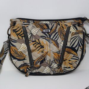 Lug Swivel Convertible Crossbody Bag  Brushed Color: Lily Grey